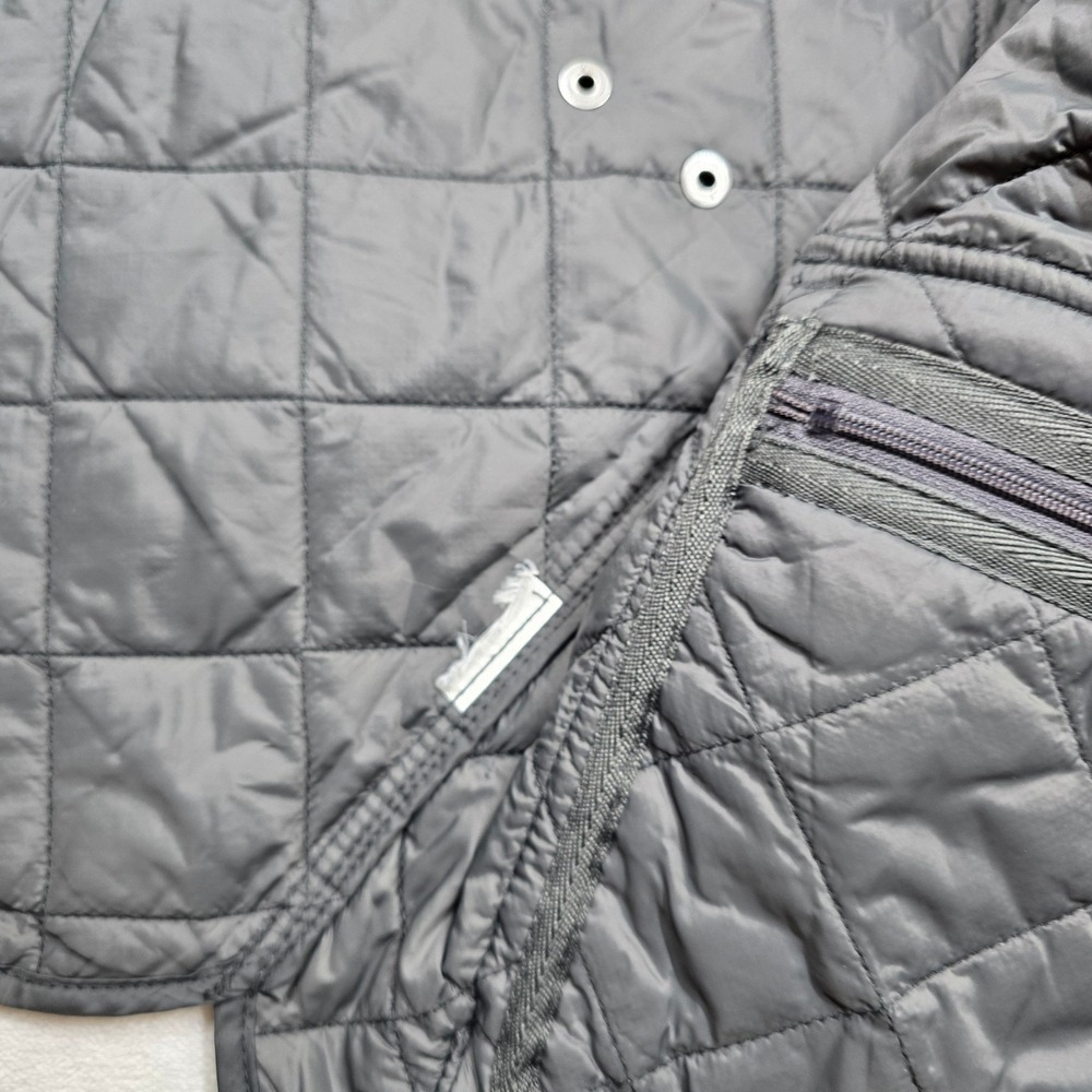 UNTUCKit Diamond Quilt Vest Mens Large Gray Lt Weight Wynwood‎ Zip & Snap - Picture 7 of 12